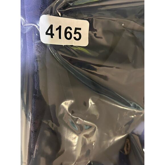 Ariat Shirt Women’s Small Blue Polyester See Through Cap Sleeve Western Rodeo - Picture 7 of 7